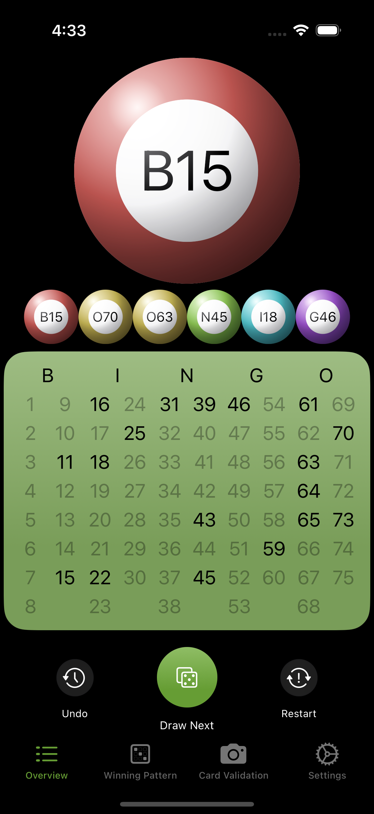 Introduction Screen Screenshot