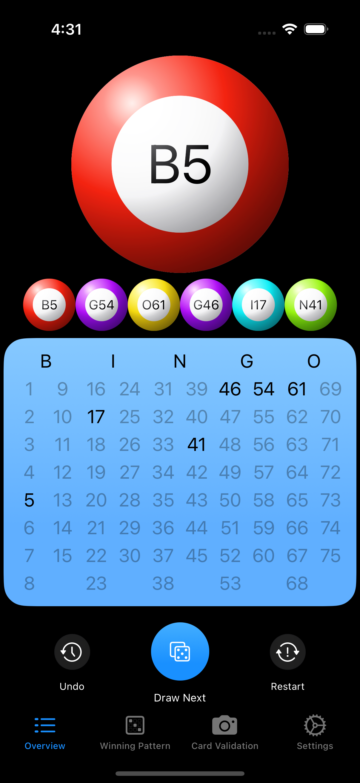 Introduction Screen Screenshot