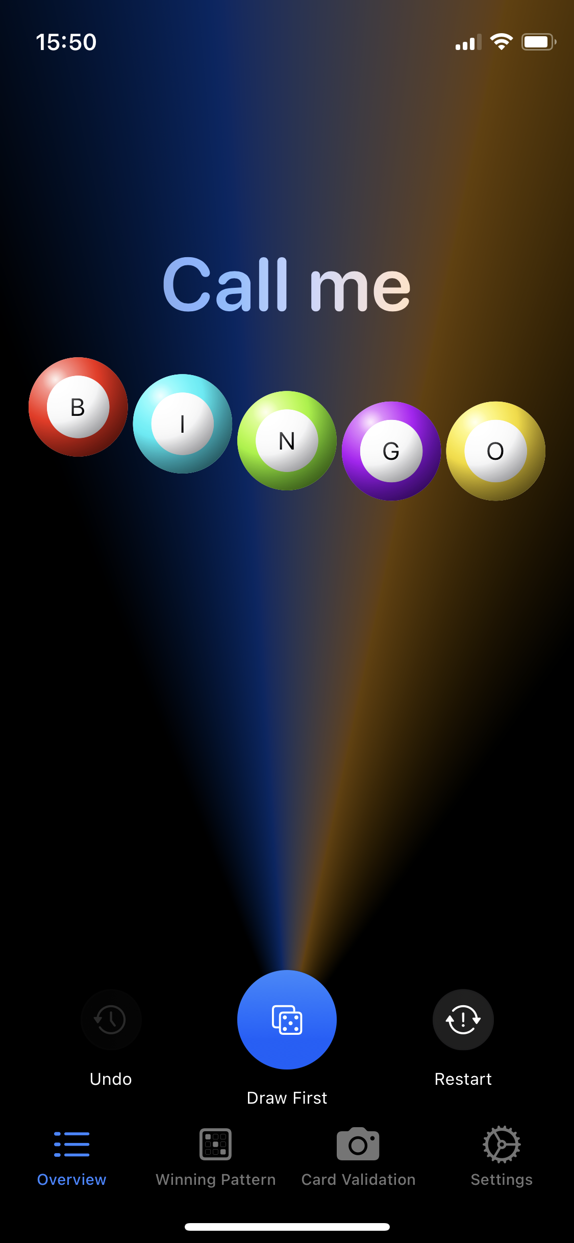 Introduction Screen Screenshot